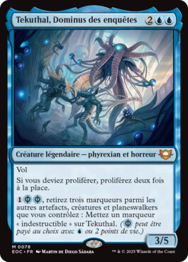 Tekuthal, Dominus des enquêtes - Aux portes des Eternités Commander