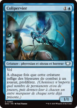 Colipervier - Aux portes des Eternités Commander