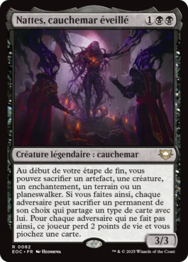 Nattes, cauchemar éveillé - Aux portes des Eternités Commander