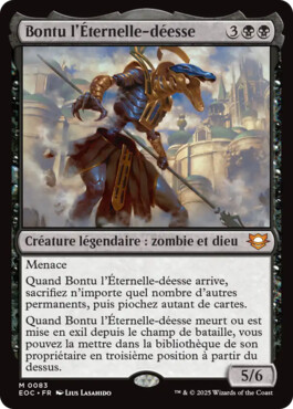 Bontu l'Éternelle-déesse - Aux portes des Eternités Commander