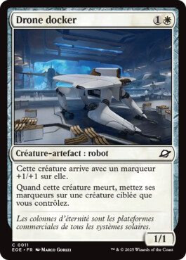 Drone docker - Aux portes des Eternités
