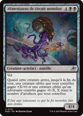 Alimentateur de circuit monoïste - Aux portes des Eternités