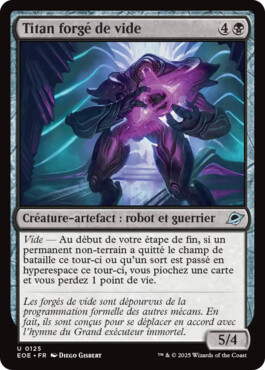 Titan forgé de vide - Aux portes des Eternités