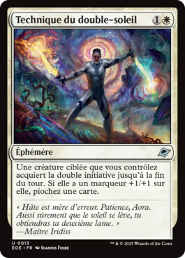 Technique du double-soleil - Aux portes des Eternités