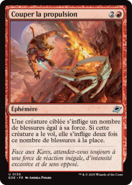 Couper la propulsion - Aux portes des Eternités