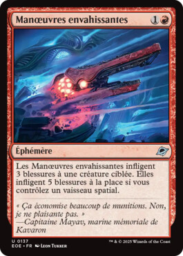 Manœuvres envahissantes - Aux portes des Eternités