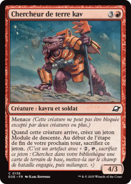 Chercheur de terre kav - Aux portes des Eternités