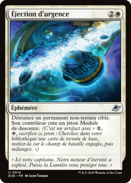 Éjection d'urgence - Aux portes des Eternités
