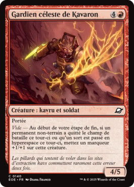 Gardien céleste de Kavaron - Aux portes des Eternités