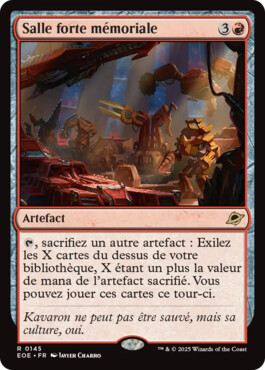 Salle forte mémoriale - Aux portes des Eternités
