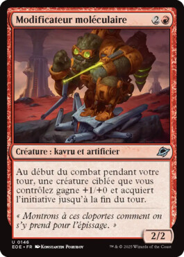 Modificateur moléculaire - Aux portes des Eternités
