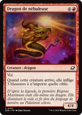 Dragon de nébuleuse - Aux portes des Eternités