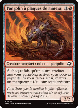 Pangolin à plaques de minerai - Aux portes des Eternités