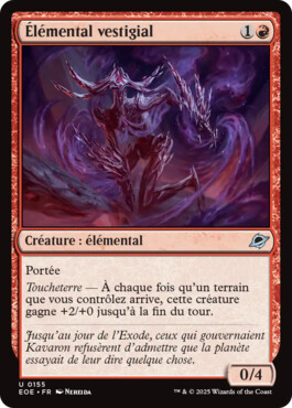 Élémental vestigial - Aux portes des Eternités