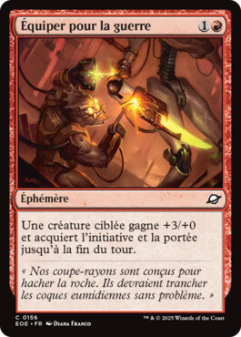 Équiper pour la guerre - Aux portes des Eternités