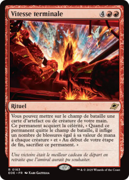 Vitesse terminale - Aux portes des Eternités