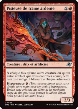 Pisteuse de trame ardente - Aux portes des Eternités