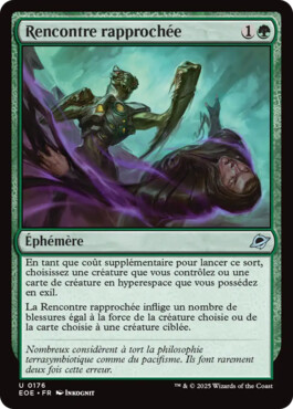 Rencontre rapprochée - Aux portes des Eternités