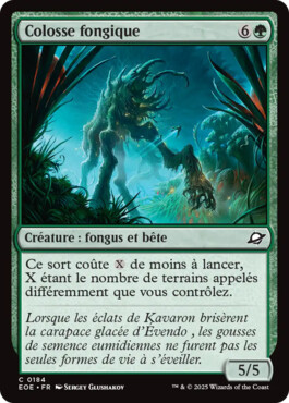 Colosse fongique - Aux portes des Eternités