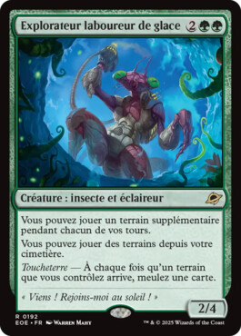 Explorateur laboureur de glace - Aux portes des Eternités