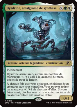 Dyadrine, amalgrame de synthèse - Aux portes des Eternités
