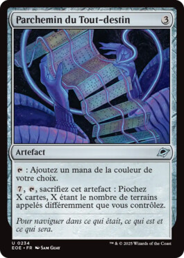 Parchemin du Tout-destin - Aux portes des Eternités
