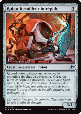 Robot ferrailleur intrépide - Aux portes des Eternités