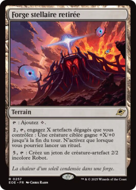 Forge stellaire retirée - Aux portes des Eternités