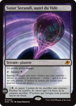 Susur Secundi, autel du Vide - Aux portes des Eternités