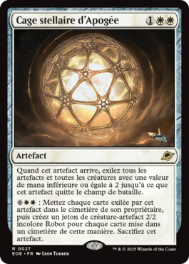 Cage stellaire d'Apogée - Aux portes des Eternités