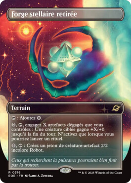 Forge stellaire retirée - Aux portes des Eternités