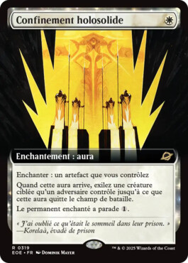 Confinement holosolide - Aux portes des Eternités