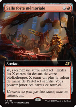 Salle forte mémoriale - Aux portes des Eternités