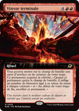 Vitesse terminale - Aux portes des Eternités