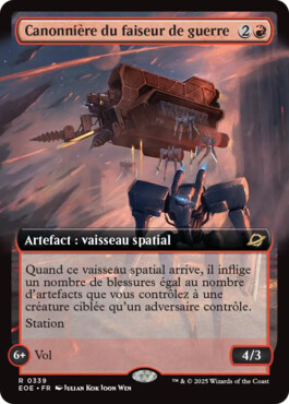 Canonnière du faiseur de guerre - Aux portes des Eternités