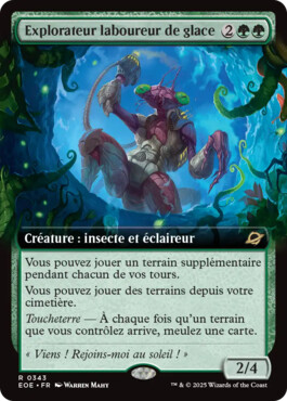 Explorateur laboureur de glace - Aux portes des Eternités