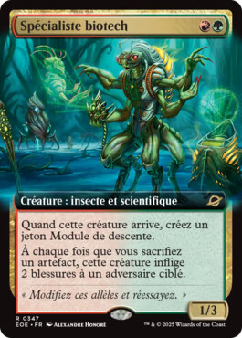 Spécialiste biotech - Aux portes des Eternités