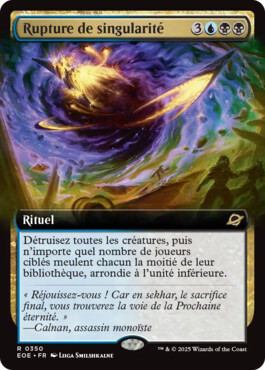 Rupture de singularité - Aux portes des Eternités
