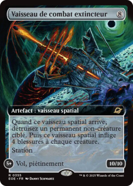 Vaisseau de combat extincteur - Aux portes des Eternités