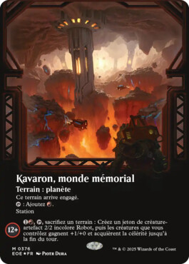 Kavaron, monde mémorial - Aux portes des Eternités