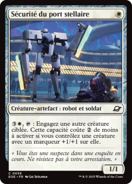 Sécurité du port stellaire - Aux portes des Eternités