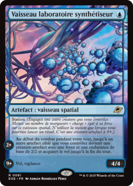 Vaisseau laboratoire synthétiseur - Aux portes des Eternités