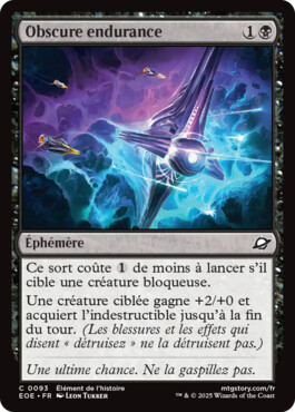 Obscure endurance - Aux portes des Eternités