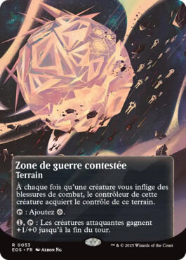 Zone de guerre contestée - Aux portes des Eternités Paysages stellaires