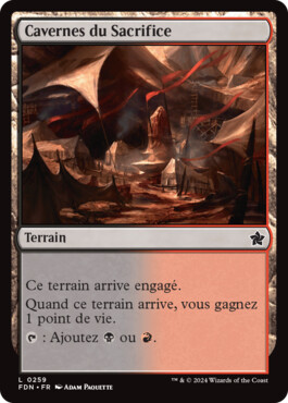 Cavernes du Sacrifice - Fondations de Magic: The Gathering