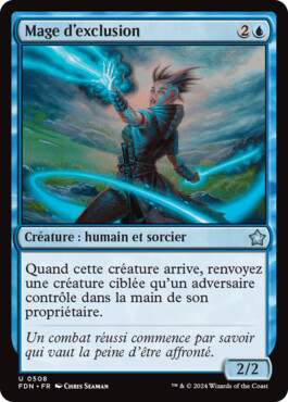 Mage d'exclusion - Fondations de Magic: The Gathering