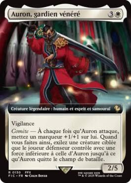Auron, gardien vénéré - Final Fantasy Commander