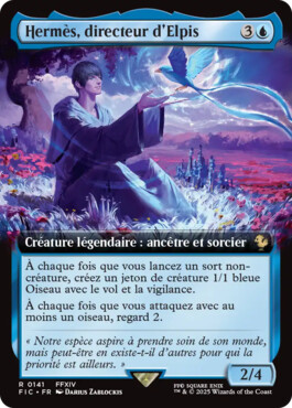 Hermès, directeur d'Elpis - Final Fantasy Commander
