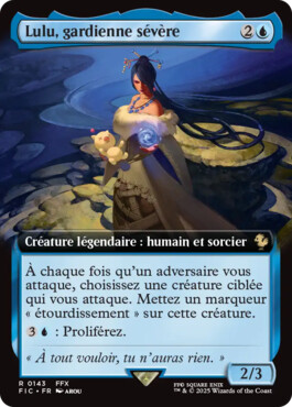 Lulu, gardienne sévère - Final Fantasy Commander
