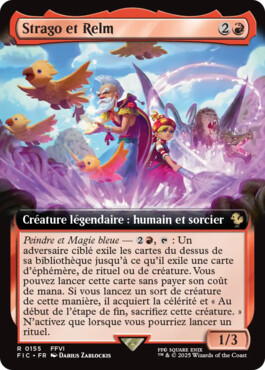 Strago et Relm - Final Fantasy Commander